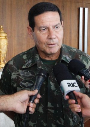 General Antonio Hamilton Martins Mourão, do Comando Militar do Sul  - Pedro Ribas/ANPr - Agência de Notícias do Paraná
