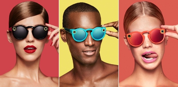 Spectacles, novo óculos do Snapchat com câmera na armação - Divulgação