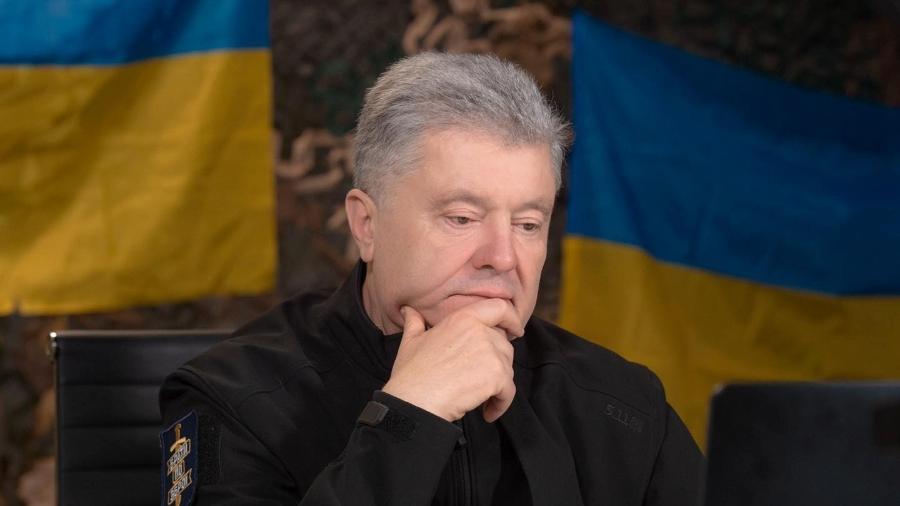 O ex-presidente da Ucrânia, Petro Poroshenko - 27.abr.2022 - Reprodução/Facebook/Petro Poroshenko