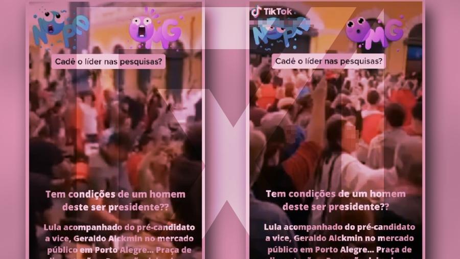 15.jun.2022 - Vídeo foi registrado em 2018, em Florianópolis, e os políticos não aparecem nele - Projeto Comprova