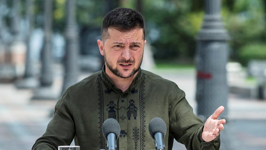 Presidente da Ucrânia, Volodymyr Zelensky - REUTERS/Viacheslav Ratynskyi