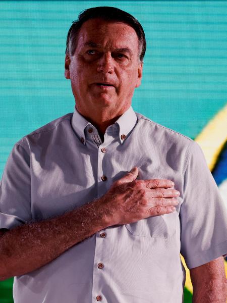 O ex-presidente Jair Bolsonaro - Joe Skipper/Reuters