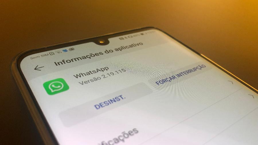 Dá para deixar o aplicativo offline sem desconectar os outros serviços - Helton Simões Gomes/UOL