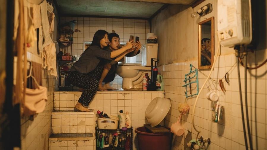 Cena do filme sul-coreano "Parasita", eleito um dos melhores do ano - Divulgação