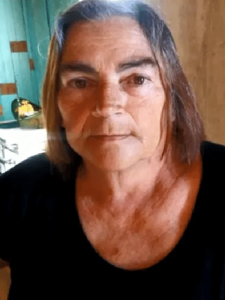 Eloá Lopes Soares, 61, caiu da maca quando estava sendo levada para a UTI (Unidade de Tratamento Intensivo) em Caxias do Sul (RS) - Reprodução/TV Globo