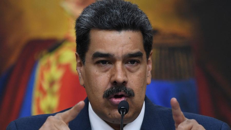 O presidente da Venezuela, Nicolás Maduro, em foto de arquivo (14 de fevereiro de 2020) - Yuri Cortez/AFP