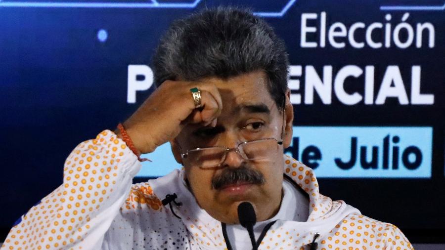 O presidente da Venezuela, Nicolás Maduro, concorre à reeleição e é acusado de dificultar candidaturas de opositores