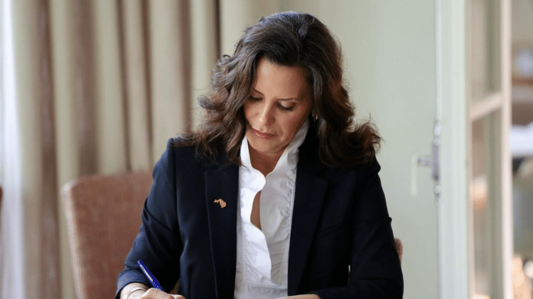 Gretchen Whitmer, governadora de Michigan