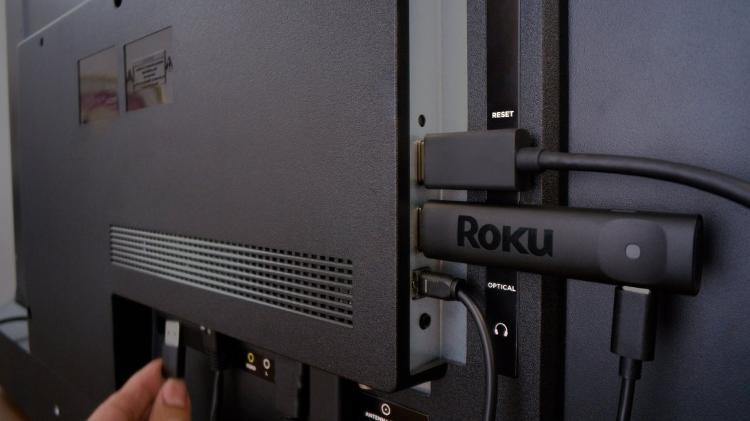Novos dispositivos Roku são 35% menores do que de outras marcas, segundo o fabricante Novos dispositivos Roku são 35% menores do que de outras marcas, segundo o fabricante