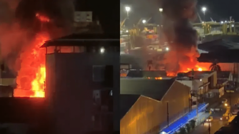 11.08.2026 - incêndio no Centro de Detenção Transitória Marte em Buenaventura, Valle del Cauca, na Colômbia - undefined
