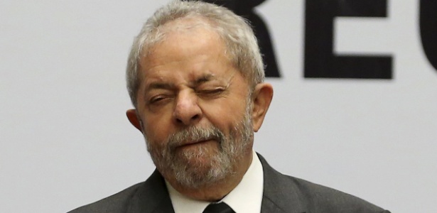 O ex-presidente Lula durante reunião da Executiva do PT - Adriano Machado/Reuters
