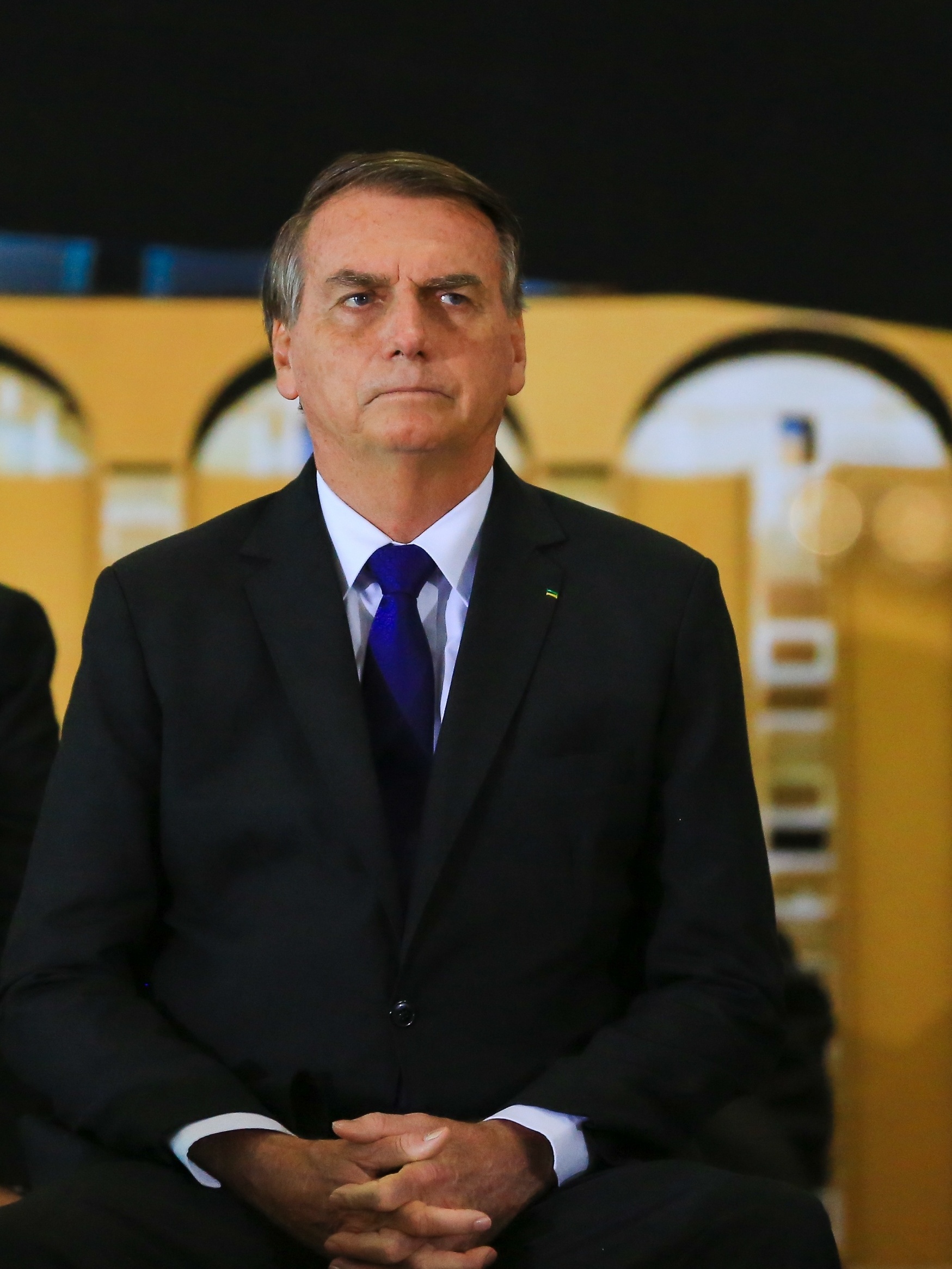 A perna inchada de bolsonaro