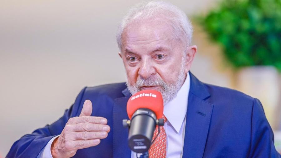 Presidente Lula em entrevista para a rádio Itatiaia, em Belo Horizonte