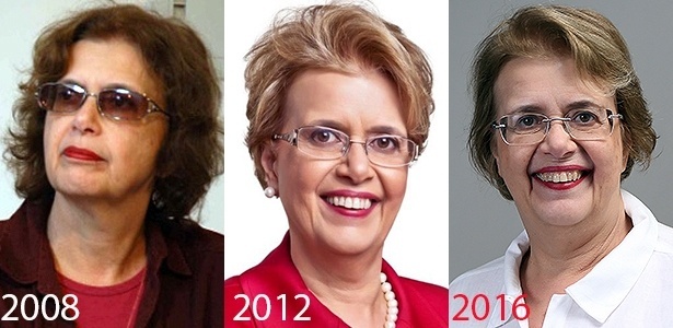 Margarida Salomão nas últimas eleições (2008 e 2012) e neste ano, na 3ª tentativa