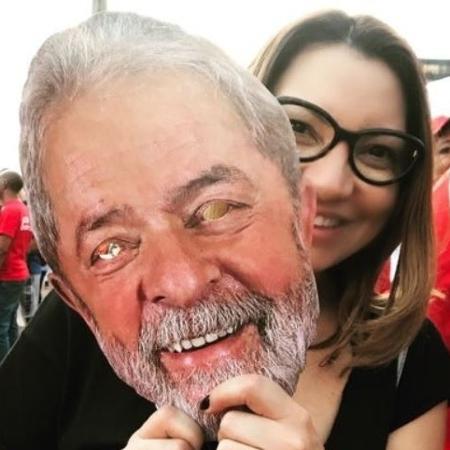 Rosângela da Silva, namorada de Lula - Reprodução - 14.nov.2018/Twitter/JanjaLula