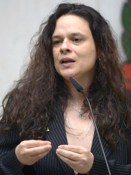 A deputada estadual Janaina Paschoal em discurso na tribuna da Alesp - Maurício Garcia de Souza/Alesp