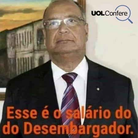 O desembargador Osório de Araújo Ramos Filho, de Sergipe - Reprodução/Facebook