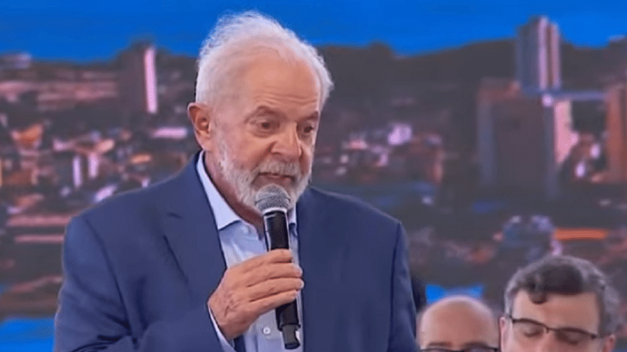 Lula em evento - Reprodução - 02.abr.2024/CanalGov