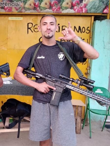 Traficante Tony Kross - PCERJ/Divulgação