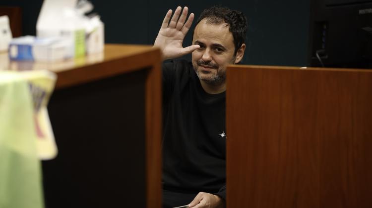 O deputado federal Glauber Braga durante greve de fome na Câmara O deputado federal Glauber Braga durante greve de fome na Câmara