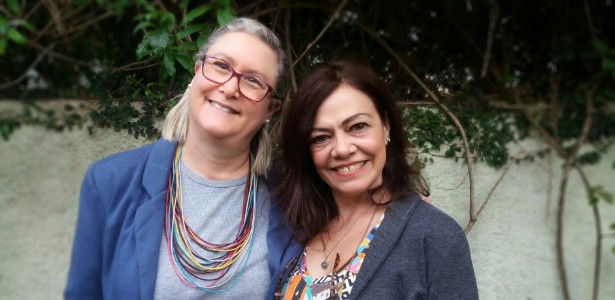 Veronique Forat (à esq.) e Marta Monteiro criaram a empresa morar.com.vc - Divulgação