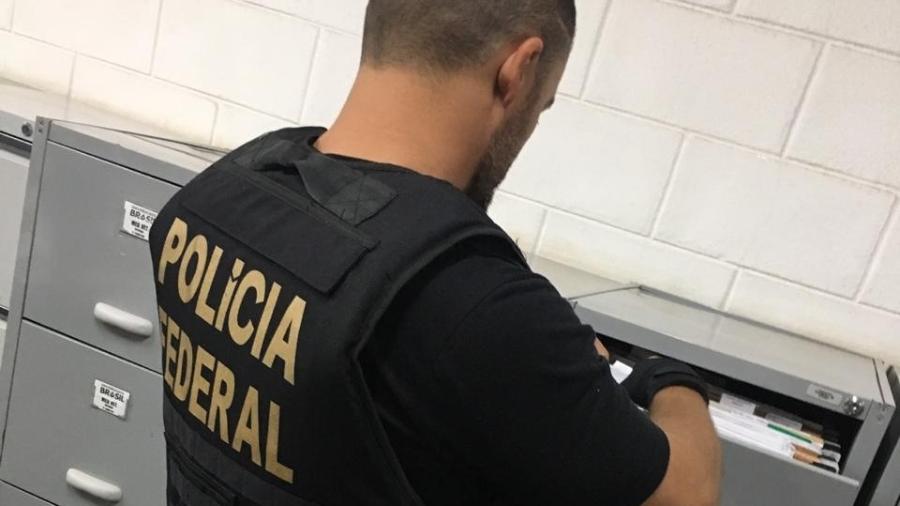 Polícia Federal cumpriu mandados na Universidade Brasil nesta terça-feira - Divulgação/PF