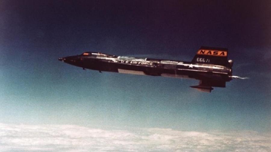 North American X-15 foi o avião mais rápido da história ao atingir 7.272 km/h - Dilvugação/Nasa