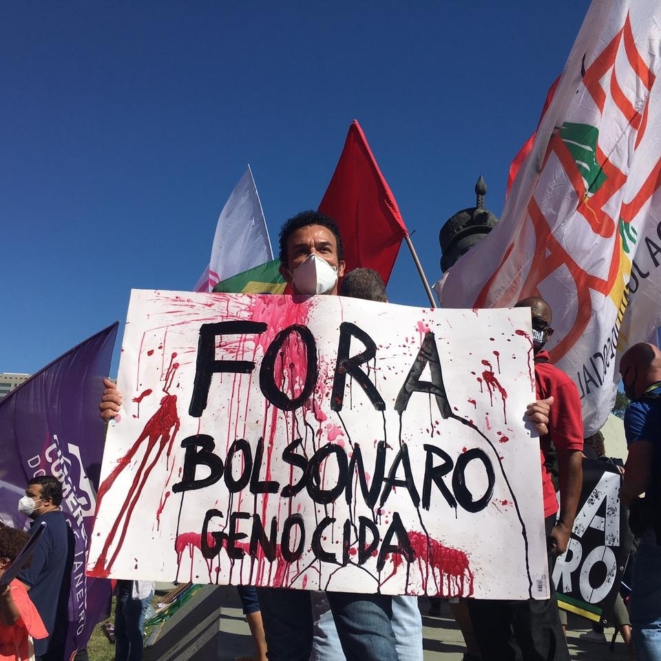 Todas as capitais e o DF têm novos protestos contra Bolsonaro