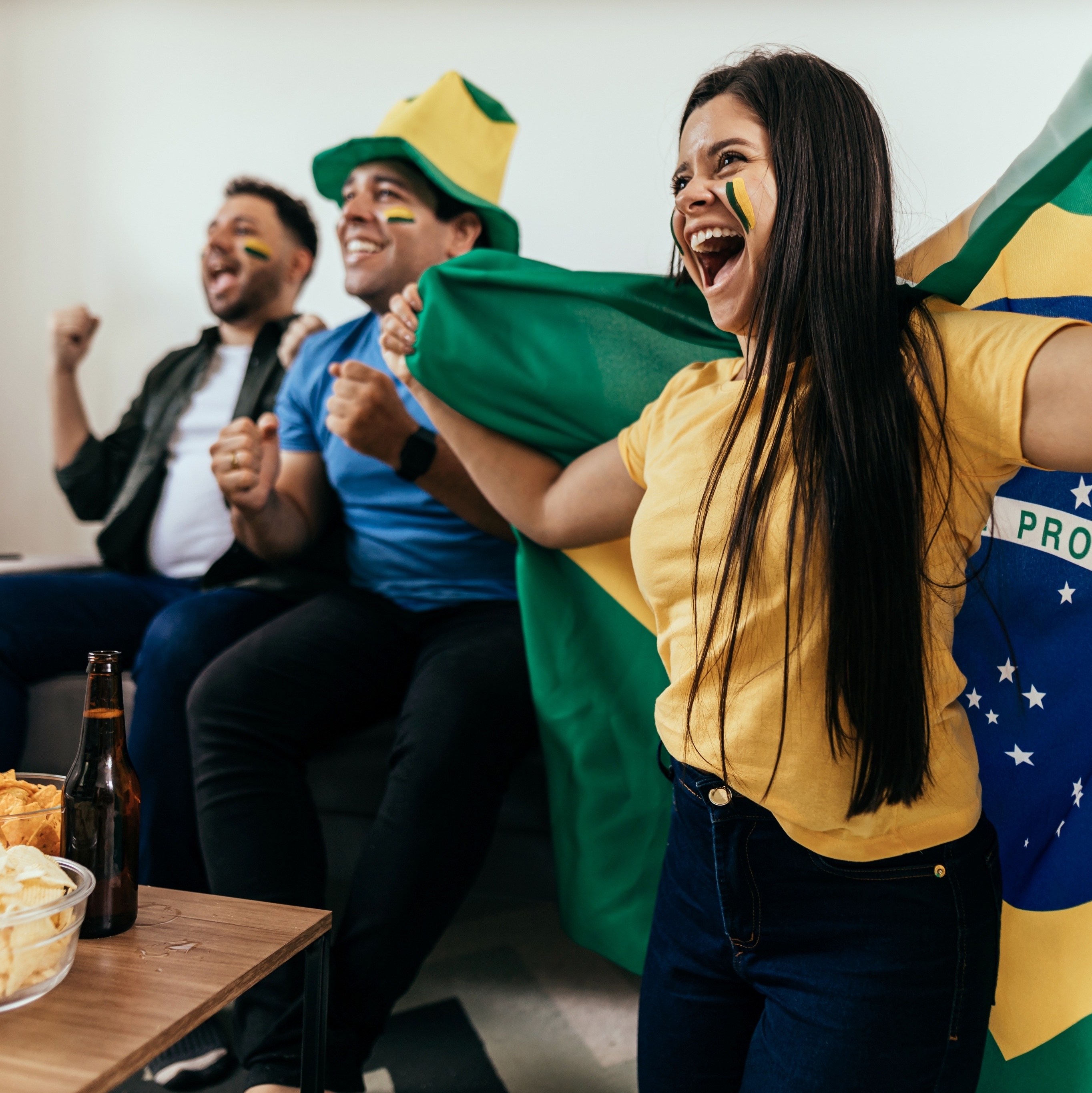 Condomínio seguro durante os jogos do Brasil na Copa