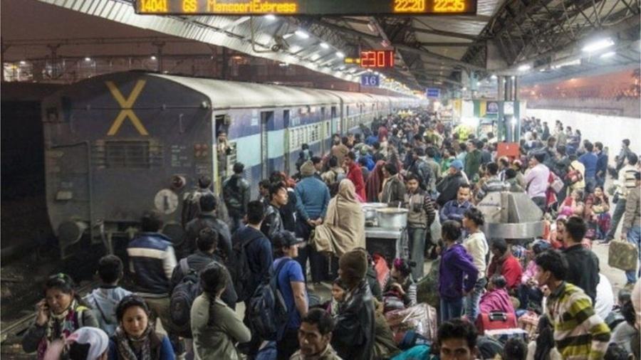 População da Índia ultrapassa a da China em abril - Getty Images