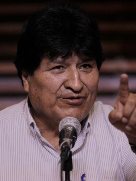 Ex-presidente da Bolívia Evo Morales