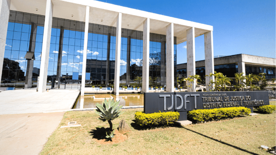Fachada do Tribunal de Justiça do Distrito Federal e Territórios (TJDFT) - Divulgação