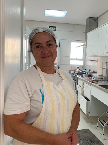 Sueleide da Silva trabalha como cozinheira no local
