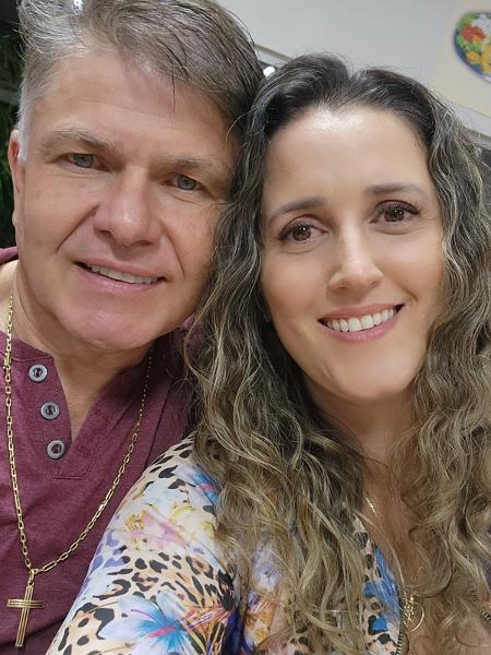 Elisângela e Claudinei se reencontraram por acaso Elisângela e Claudinei se reencontraram por acaso