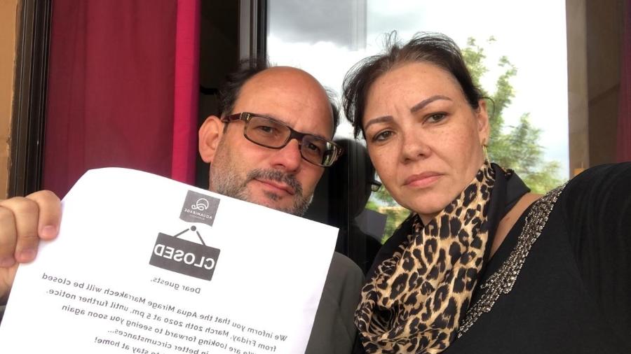 O engenheiro Alexandre Paulino Bruno e a mulher, a dentista Maria Guilhermina Izar, 42, devem voltar amanhã no voo fretado pela Record - Arquivo Pessoal