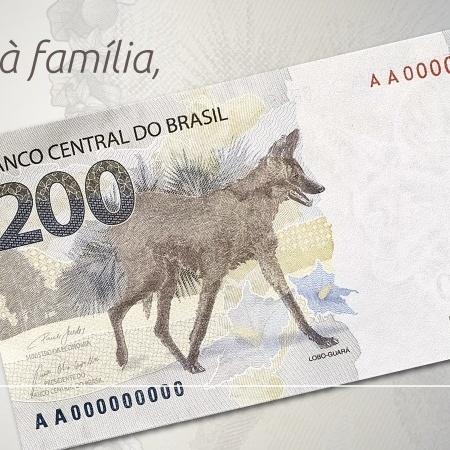 02.setembro.2020 BC divulga cédula de R$ 200 - Banco Central/Divulgação