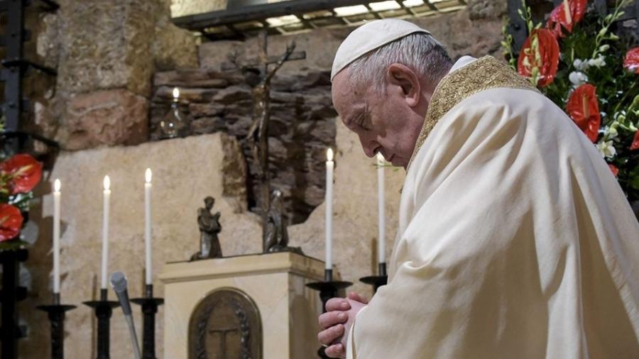 Papa Francisco celebra missa no Vaticano - CNS/Vatican Media