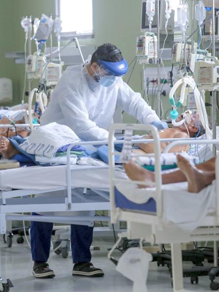 UTI do Hospital Regional do Norte, em Sobral (CE) - Tatiana Fortes/Governo do Ceará