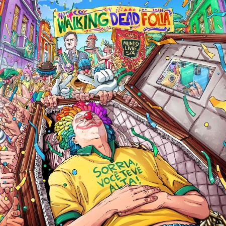 Capa do CD "Walking Dead Folia", do Mundo Livre S/A - Divulgação