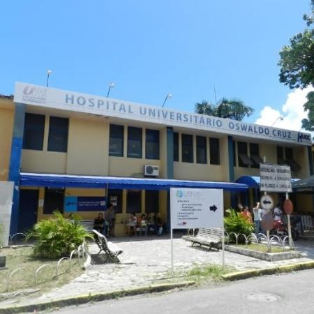 Hospital Oswaldo Cruz, no Recife, onde Iasmim passou por transplante - Divulgação