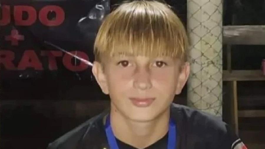 Kauan Felipe Teixeira, 14, morreu depois de ser atingido no tórax - Reprodução, redes sociais
