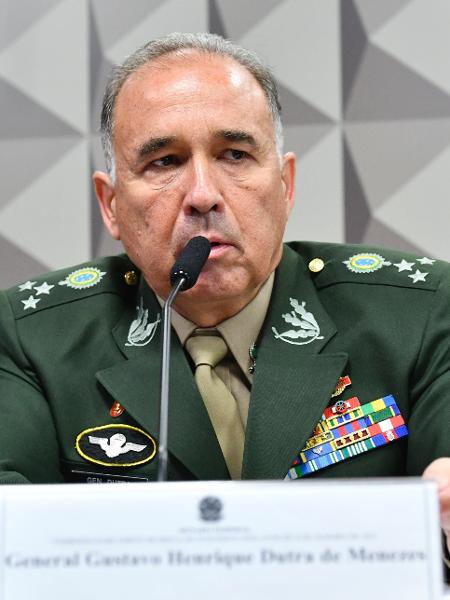 General Dutra durante depoimento na CPI de 8 de Janeiro General Dutra durante depoimento na CPI de 8 de Janeiro