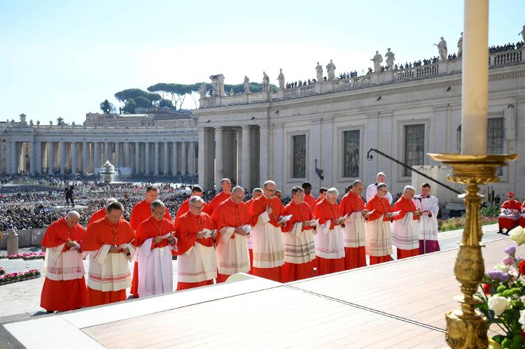 Cerimônia de consistório, liderada pelo Papa Francisco, na Praça de São Pedro, no Vaticano, em 30 de setembro de 2023