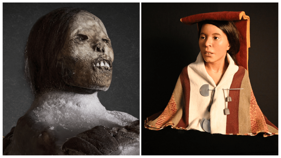 Juanita foi encontrada em 1995 e teria sido sacrificada em um ritual dedicado às divindades incas