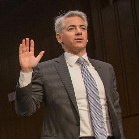 Bilionário William Bill Ackman, no Senado dos EUA, em foto de 2016