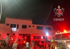 Incêndio em pensão deixa dois mortos em Brasília; homem é preso - Corpo de Bombeiros Militar do Distrito Federal/Divulgação
