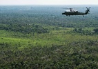 Helicóptero que Biden trouxe ao Brasil tem sistema antimíssil e armadura - SAUL LOEB/AFP