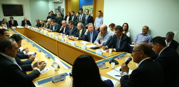 A executiva nacional do PSDB se reuniu nesta quarta (7) em Brasília