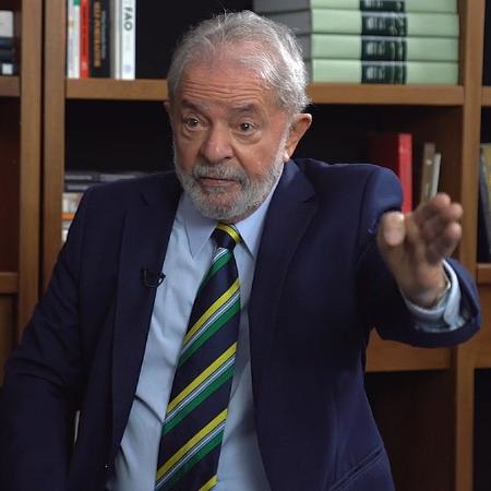Ex-presidente Luiz Inácio Lula da Silva concede entrevista ao UOL - UOL