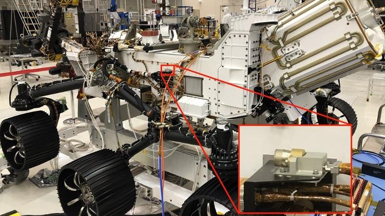 A sonda Perserverance é equipada com microfones - Divulgação/Nasa - Divulgação/Nasa